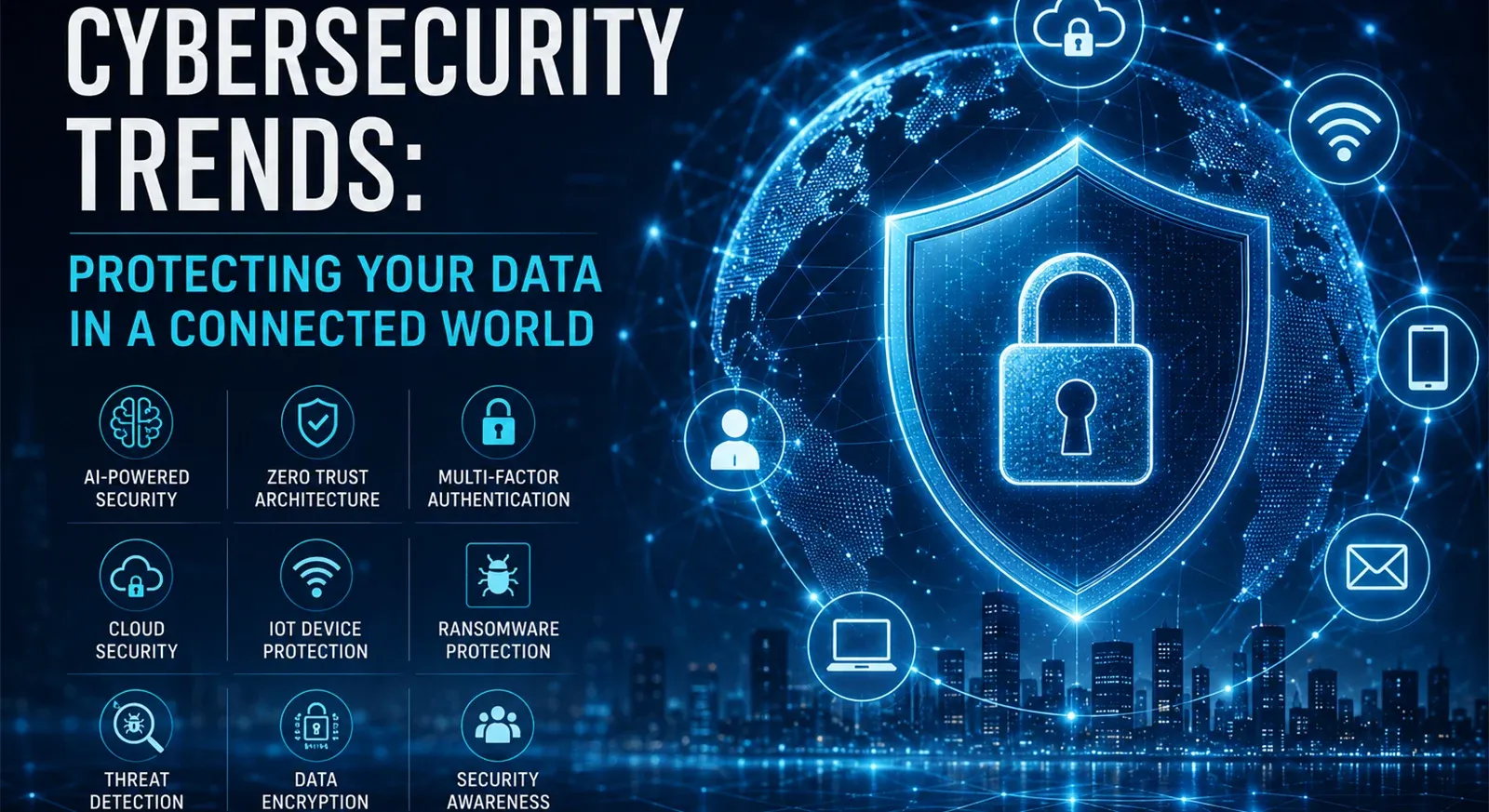 Cybersecurity Trends: Protecting Your Data in a Connected World